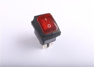 Buy cheap Black Torch Flashlight 2 Pin Rocker Switch , Waterproof Momentary Push Button Switch product