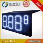 8.888 8.889 10 Control 7 Segment Digit Display LED Gas Sign For Petrol Station