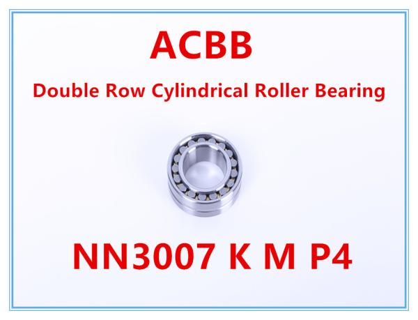 Quality NN3007 K M W33 P4 Double Row Cylindrical Roller Bearing for sale