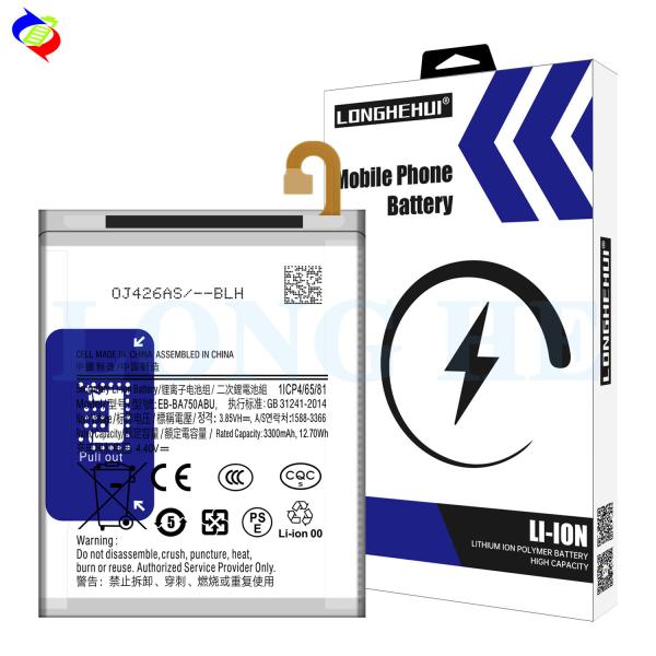 Quality RECHARGABLE Original 3300mAh BA750 EB-BA750ABU Mobile Phone Battery for Samsung for sale