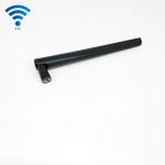Black External Omni WiFi Antenna SMA WLAN Rubber Terminal Modem Antenna