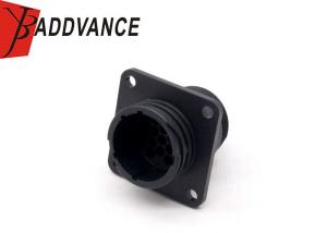 China 206036-1 16 Pin Male TE AMP CPC Series Circular Power Connector With Flange on sale