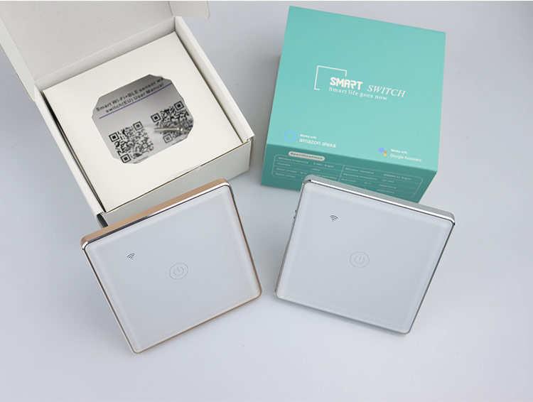 Factory Outlet Smart Life Switch WiFi Control Wall Lamp Switch Scene Mode Countdown Smart Home