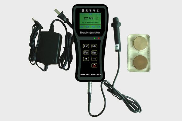 Quality 60KHz  ,120 KHz High Precision Eddy Current Tester Digital Eddy Current Conductivity Meter for sale