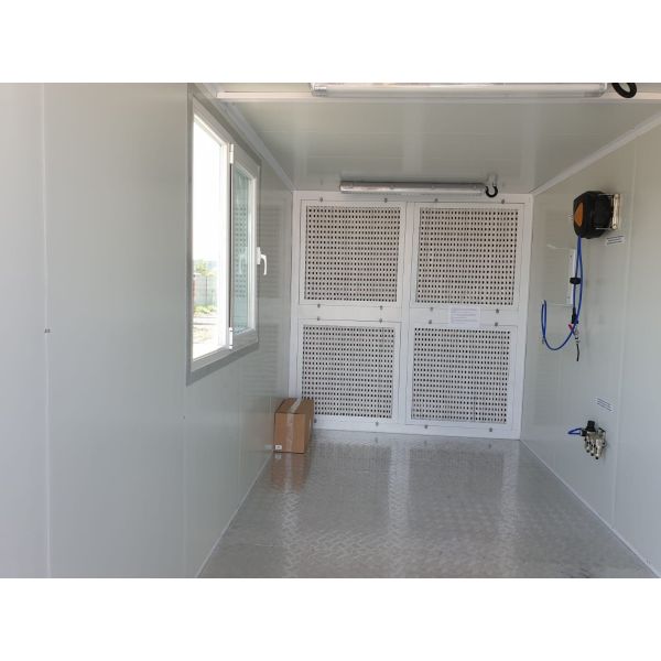 Convenient and Versatile Mobile Container Spray Booth for Auto Maintenance Services