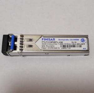 High Output SFP Transceiver Module FINISAR LR 1G 1310nm 10KM FTLF1318P2BTL-HW