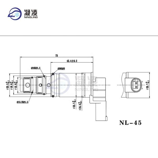 2014- Year Model Car A/C Compressor Control Valve for Nissan Sentra Kia K4 Tuscon