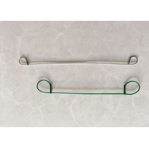 Buy cheap 550mpa 1.8mm 10 Inch Galvanized Double Loop Wire Ties product