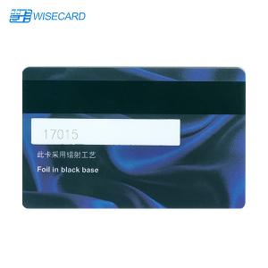 China 85.5x54mm Magstripe Smart Card Heidelberg Offset Printing on sale