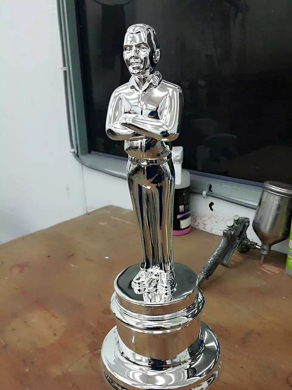 1 Year Warranty Nano Spray Chrome Plating For Trophy