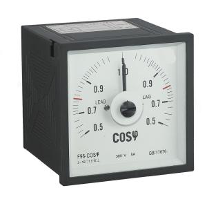 Wide Angle Analog Electric Meter , 72*72mm Power Factor Multimeter Universal Type