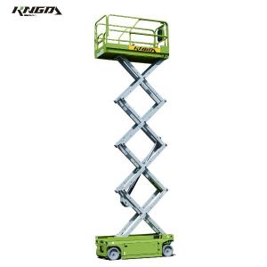 Buy cheap 8.1M Self Propelled Man Lift Machine Weight 2200kg product
