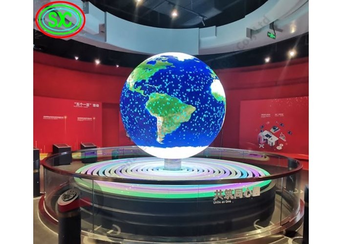 Video/Text/Image Display Function Sphere LED Screen Waterproof IP43 Perfect for Shopping Mall/Events