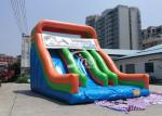 New Heavy Duty Vertical Rush Inflatable Pool Slides For Inground Pools From