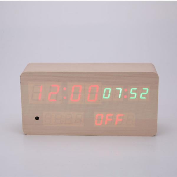 Quality Islamic LED Azan Clock speaker on the table with TF Card 8 GB for sale