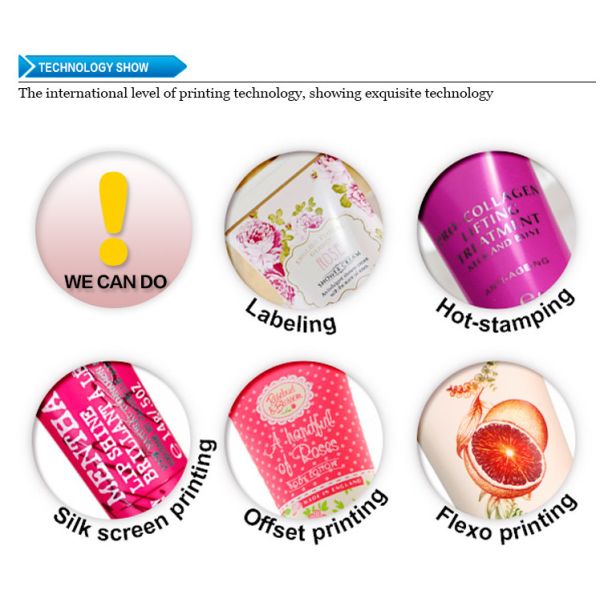 Plastic Empty Travel Shampoo Squeeze Bottle 10ml 50ml