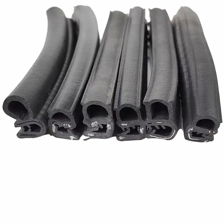 65±5 Hardness Foam EPDM Rubber Strip Seal for Bottom Edge of Customized Weather Glass