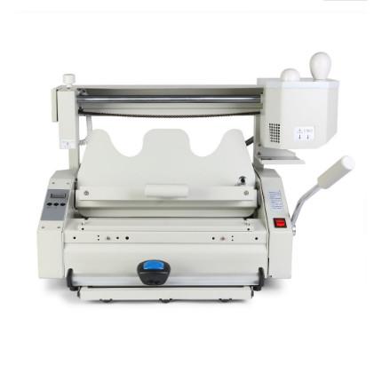 Quality 110V Hot Melt Adhesion Machine Glue Book Binding Machine Digital Temperature Control Heavy Duty for sale