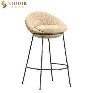 Buy cheap American Style Counter Height Backless Stools Fabric 93cm Height product
