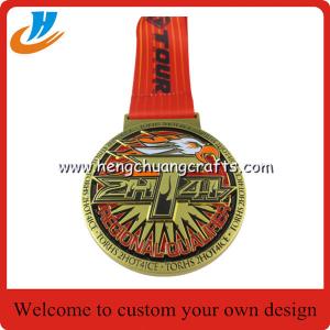 China 3D medals custom,club metal sports medals,gold silver copper medal cheap wholesale on sale