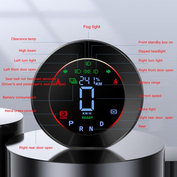 Quality 32V Non Destructive Tesla Digital Dashboard Model 3 Model Y With Cell Phone Holder for sale