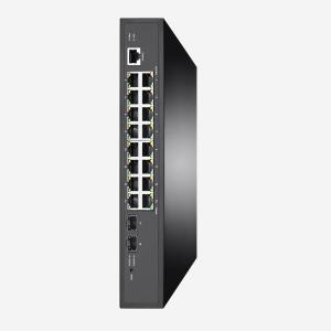 IPV6 Layer 2+ Managed Gigabit Switch 2 SFP Fiber 16 RJ45 Ports IEEE 802.3az