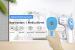 Easy Use Digital Infrared Thermometer Non Contact Measuring Type ABS Material