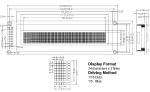 High Definition Character LCD Module Transmissive / Transflective / Reflective