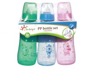Buy cheap Phthalate Free 250ml Standard Arc Baby Bottle Set product