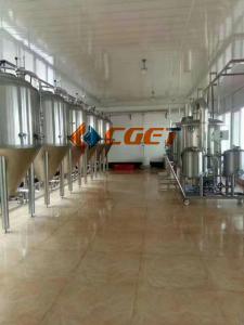 Buy cheap 5000L Large Scale Beer Brewing Equipment Vertical Type Polished Surface product