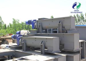 Sewage Treatment Shaftless Screw Conveyor System 25m
