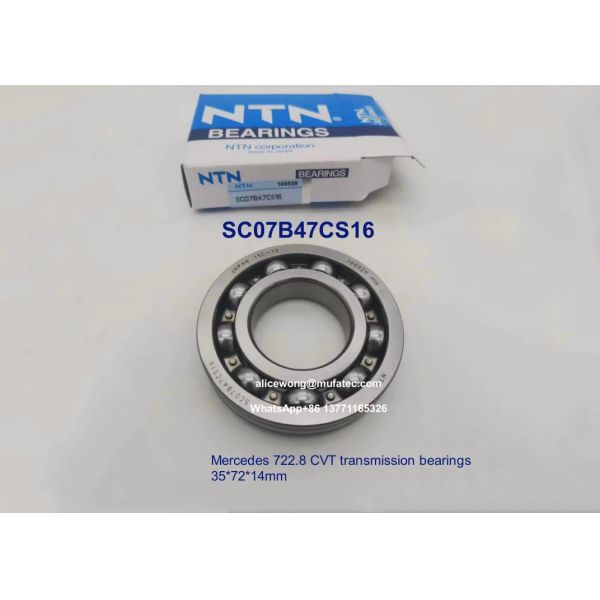 SC07B47CS16 SC07B47 B35-133CG AB45100.S01 Mercedes 722.8 CVT transmission part bearings 35*72*14mm