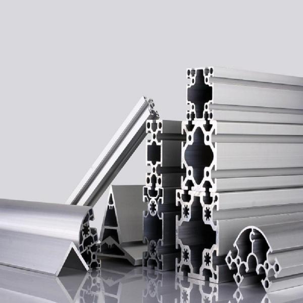 Quality Industrial Customized Anodized Aluminium Extrusion Profiles H18 - H22 Hardness for sale
