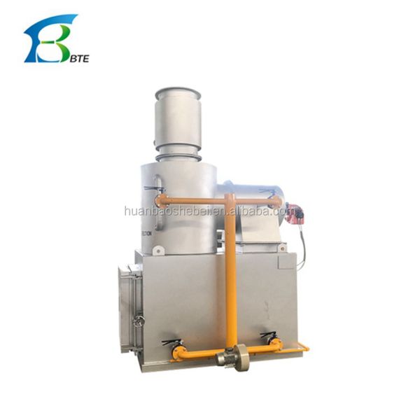 Environmentally Friendly Plastic Rubber Waste Incinerator with Less Than 3% Ash Rate