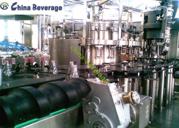 Quality Soft Carbonated Drink Filling Machine Automatic Glass Bottle Rotary Type for sale
