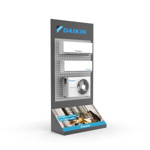 China Air Conditioning Display Metal Rack Supermarket Display Stand on sale