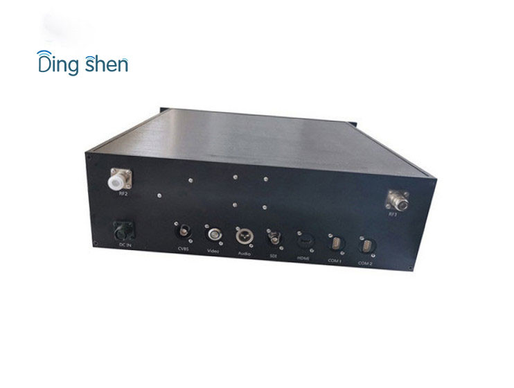 100km COFDM Wireless Transmitter with Video and Data Transmission , RS232 / RS485 Control