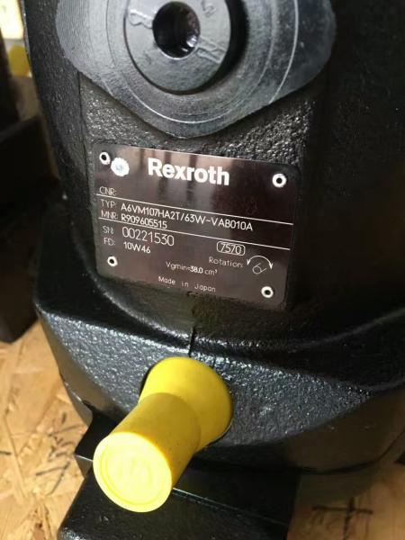 Quality Rexroth A6VM107HA2T/63W-VAB010 Variable Displacement Hydraulic Piston Motor for sale