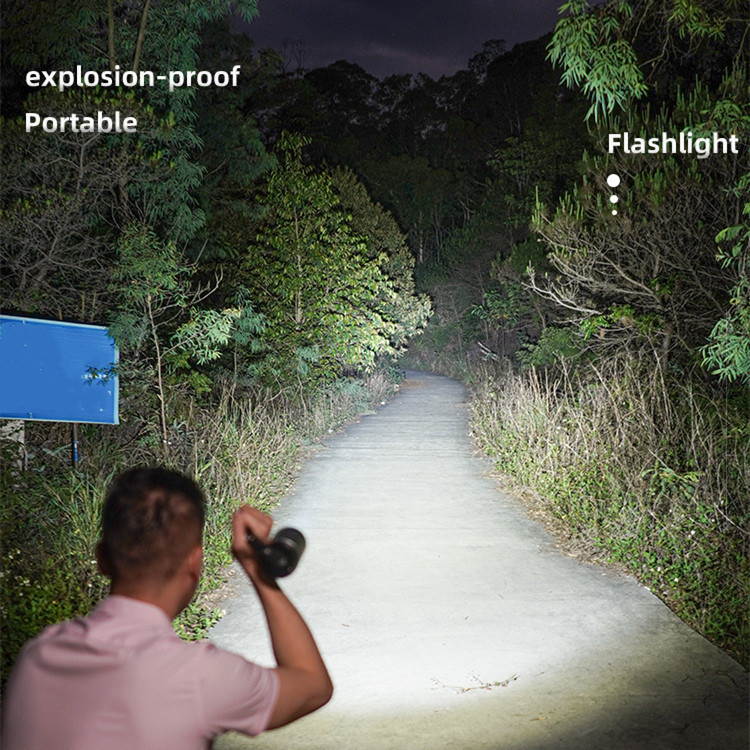 Powerful ATEX Approved Explosion Proof LED Flashlight Torch Rechargeable Led Flashlight