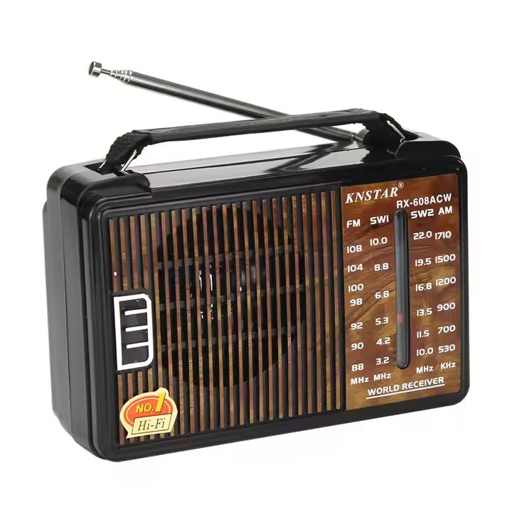 AM / FM FM Radio Take Your Listening to the Next Level with Rechargeable Battery Pack