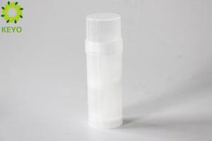 Buy cheap Clear PP Plastic Empty Stick Deodorant Containers Round Shape Capacity 60g product