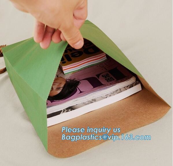Custom Printing Recycled Brown Kraft Paper Bags,Custom Printed Factory Glassine Paper Bread Small Brown Bag, bagease