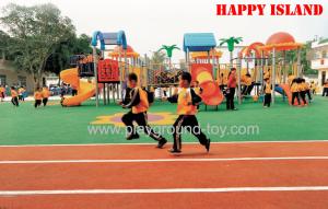 Buy cheap Customized EPDM Playground Floor Mat , Outdoor Playground Mats product