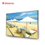 Multi panel tv wall display 49 inch split screen display touch screen large