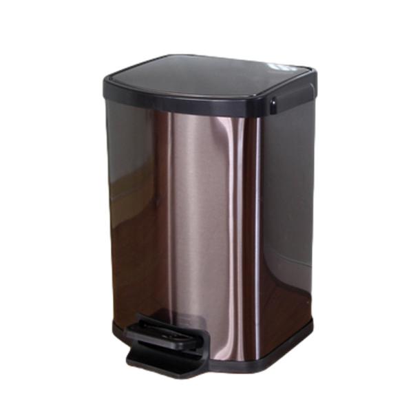 Quality Smudge Proof 2.38 Gallon Pedal Garbage Bin for sale