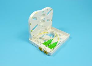 FTTH Fiber SC/APC 2 Core Fiber Optic Terminal Box Saving Space 100*80*22mm Size