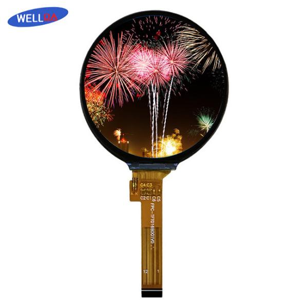Quality 1.6 Inch Circular LCD Display RGB vertical stripe Color configuration for sale