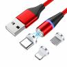 Buy cheap OEM USB Magnetic Data Cable Cotton Braided High Speed Data Transmission from wholesalers