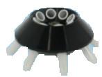 Microcomputer Control Lab Centrifuge Machine DC Brushless Rotor Drive Low Speed
