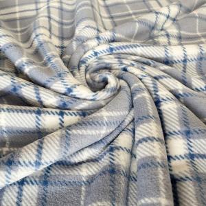 Buy cheap Polyester Classic Plaid Printed Super Soft Fabric For Shoes Clothes Pillowslip product